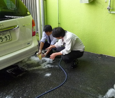 洗車