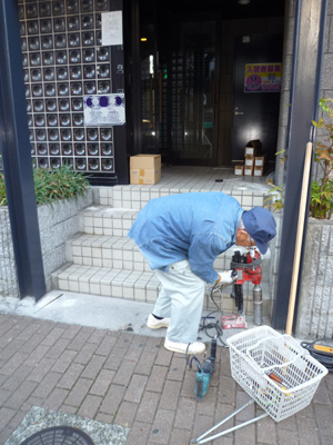 屋外手すり