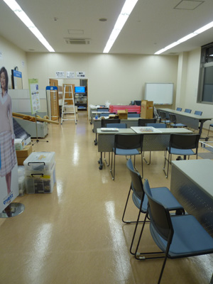 TOTO会場イベント準備中 TOTO会場イベント準備中